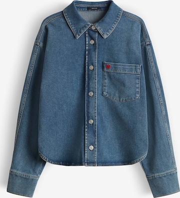 mėlyna OPUS Demisezoninė striukė 'Falentine': priekis