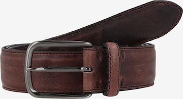 Ceinture bugatti en marron : devant