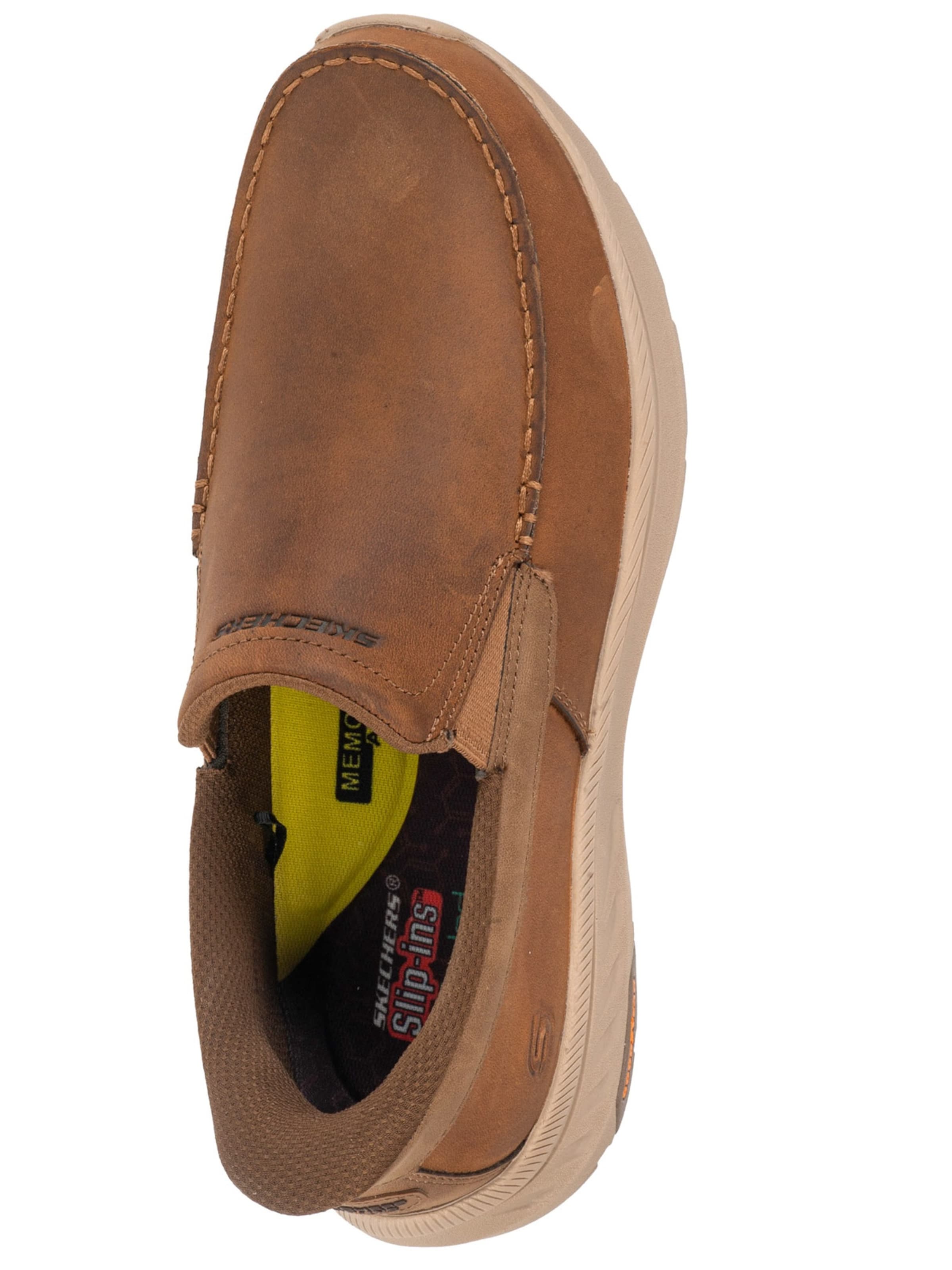 SKECHERS Slip-on 'Slip-Ins: Pollard - Osgood' in Brown