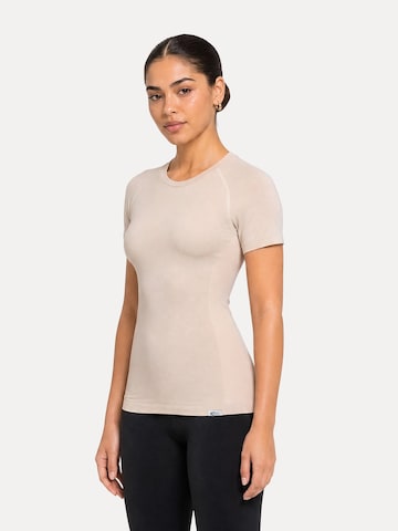 T-shirt ' Lyana ' Smilodox en beige
