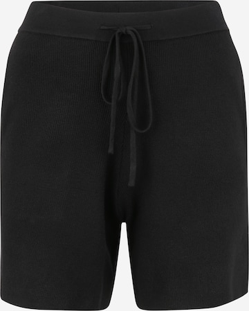 OBJECT Petite Normální Kalhoty – černá: přední strana