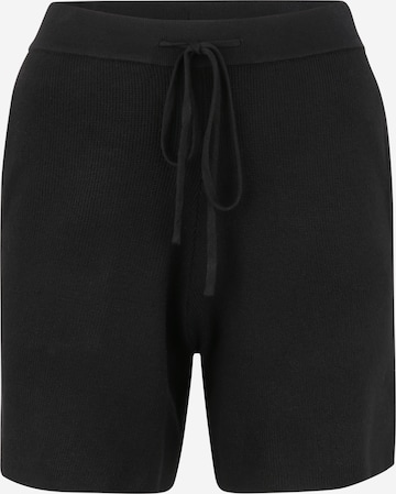 regular Pantaloni di OBJECT Petite in nero: frontale