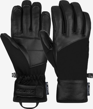 REUSCH Athletic Gloves 'Beatrix' in Black: front