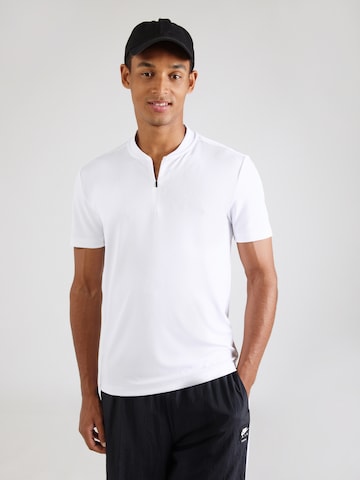 EA7 Emporio Armani - Camiseta funcional en blanco: frente