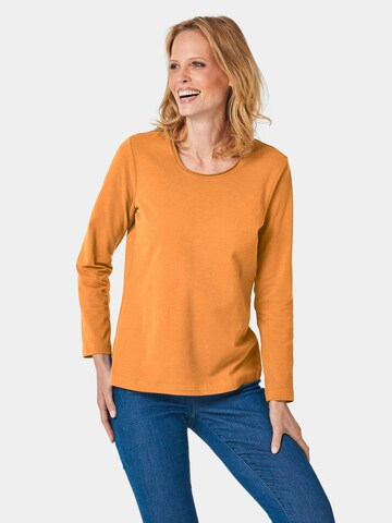 T-shirt Goldner en orange : devant