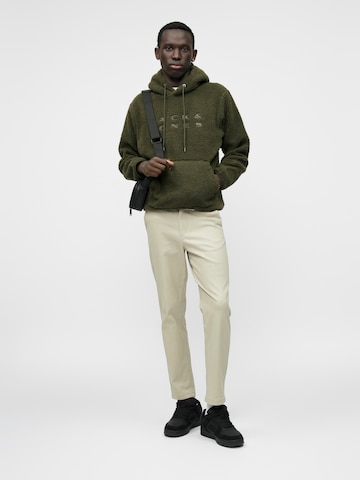 JACK & JONES Pullover 'JCOFLARE' in Grün