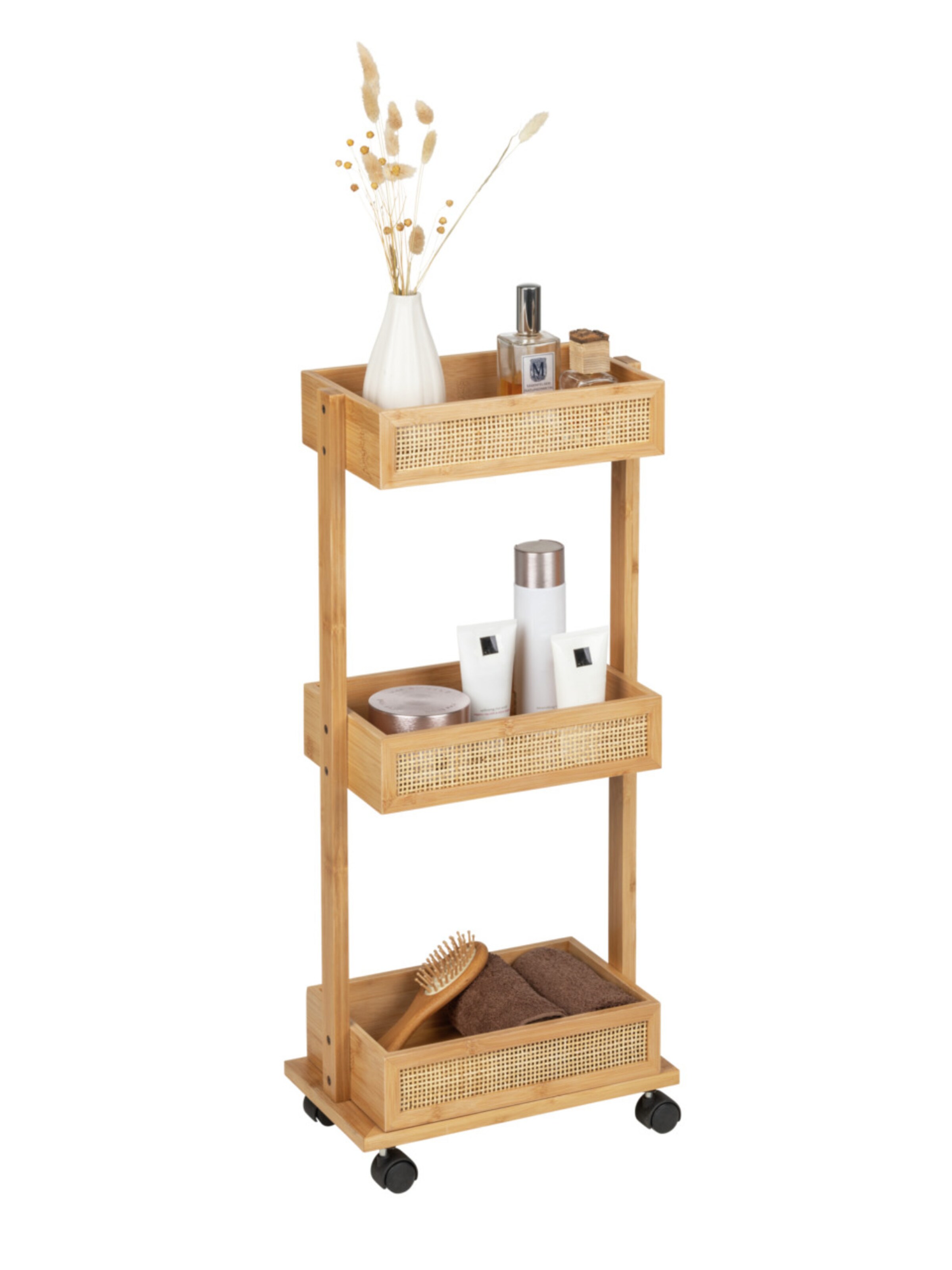 Wenko Badwagen in Braun