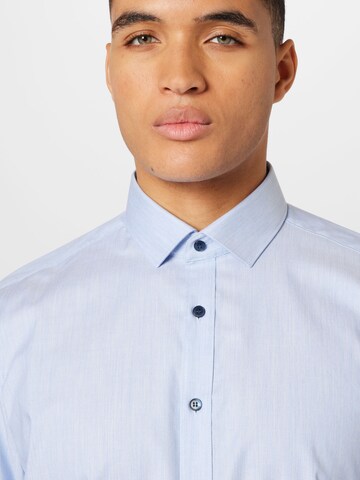 OLYMP Slim fit Button Up Shirt in Blue