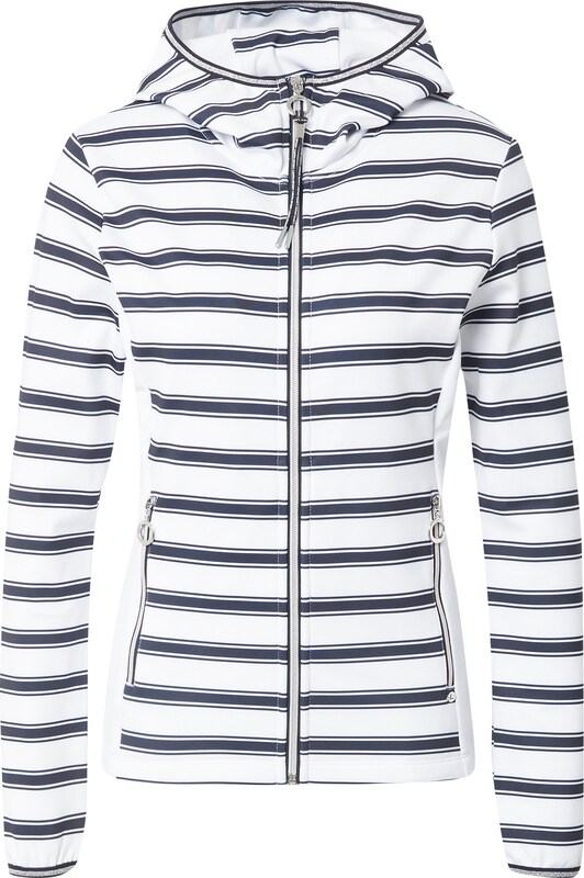 LUHTA Sportsweatjacke 'ILVESSALO' in Weiß CN7507 LUHTA Sportsweatjacke 'ILVESSALO' in Weiß CN7507
