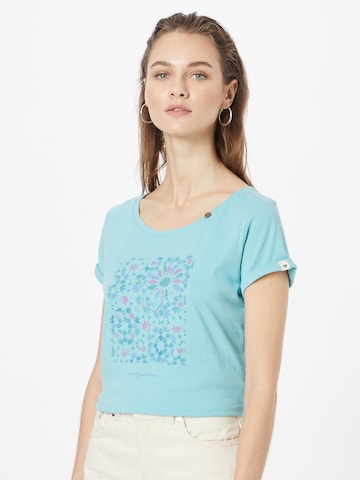 Ragwear T-Shirt in Blau: predná strana