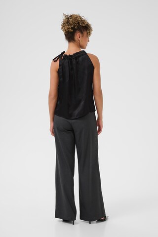 Cream Blouse 'Viria' in Zwart
