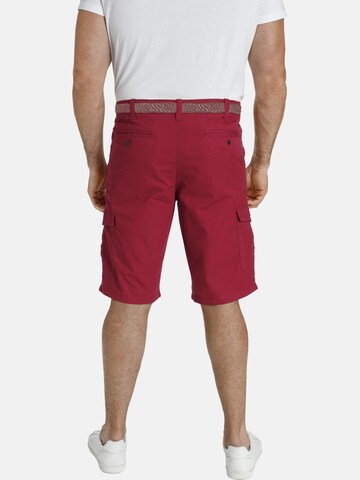 Charles Colby Loose fit Pants 'Baron Kianu' in Red