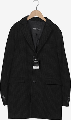 Bruun & Stengade Mantel S in Grau: Vorderseite