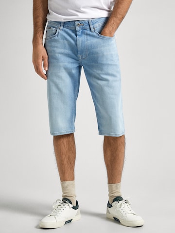 Pepe Jeans تقليدي جينز بلون أزرق: الأمام