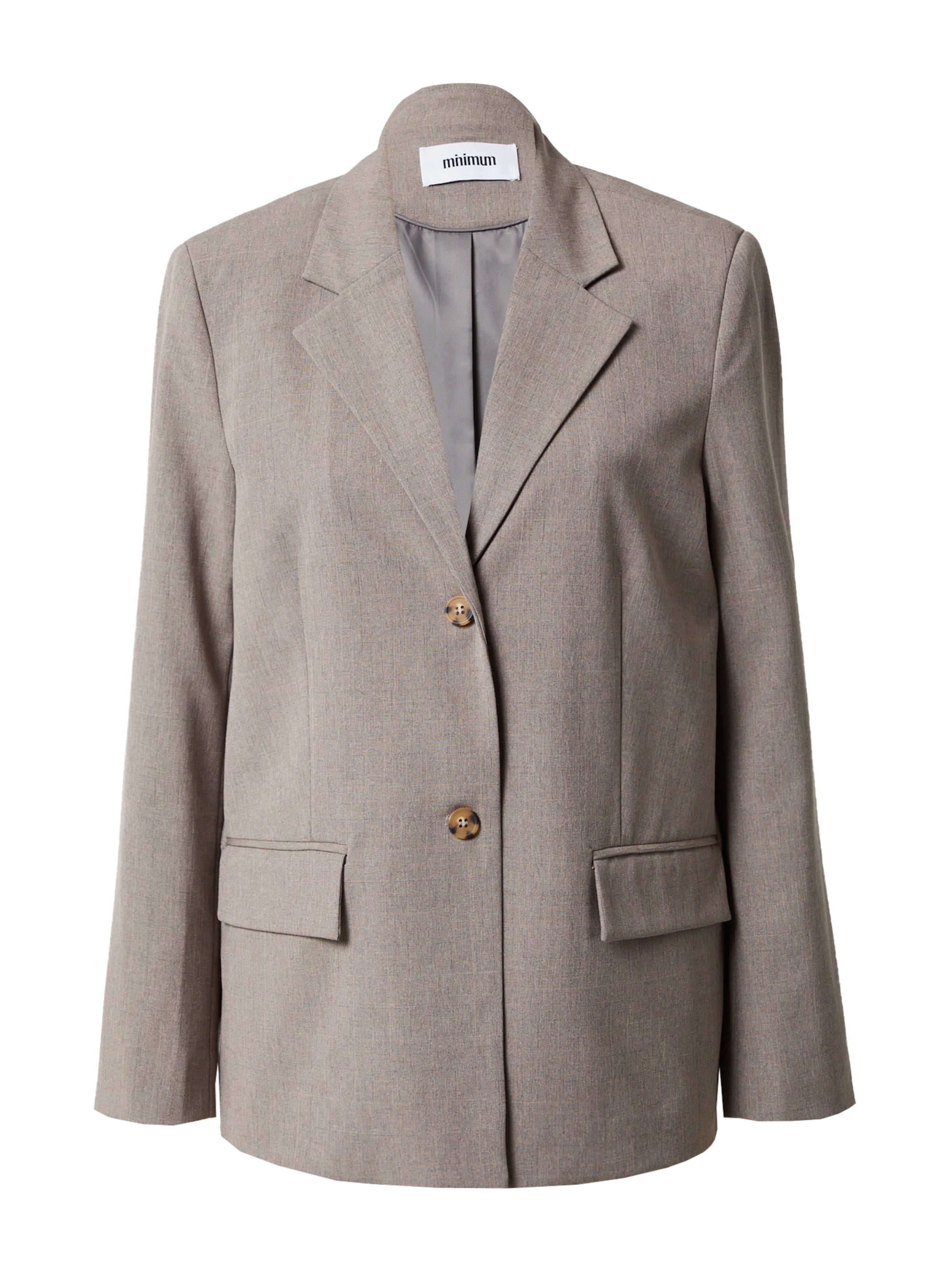 Blazer 'BRIKKA' minimum en gris : devant