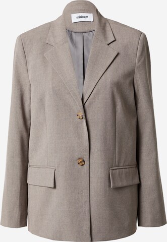 Blazer 'BRIKKA' di minimum in grigio: frontale