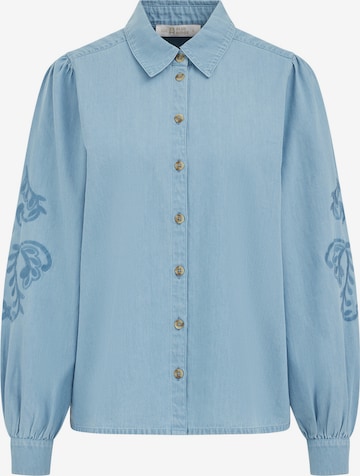 WE Fashion Pusero värissä sininen: etupuoli