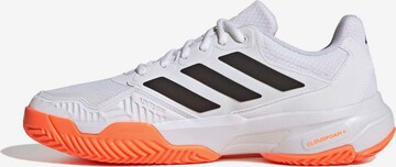 ADIDAS PERFORMANCE Športni čevelj 'CourtJam Control 3' | bela barva: sprednja stran