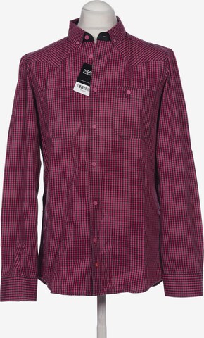 QUIKSILVER Button Up Shirt in L in Pink: front