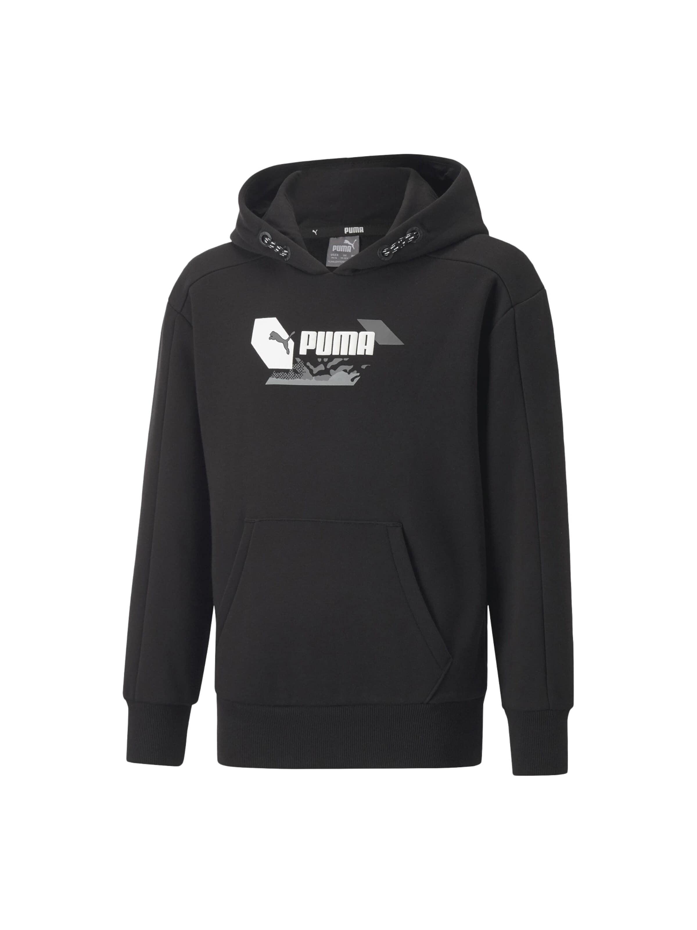 PUMA - Sudadera en negro: frente