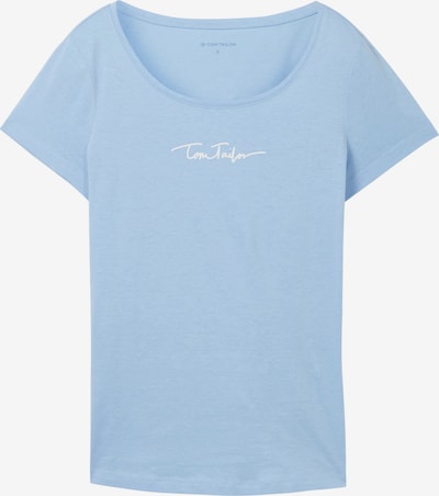 TOM TAILOR Μπλουζάκι σε γαλάζιο / λευκό, Άποψη προϊόντος