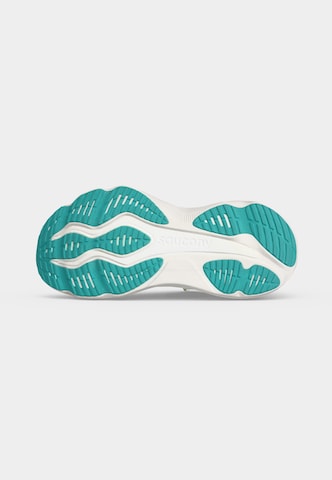 Chaussure de course saucony en blanc