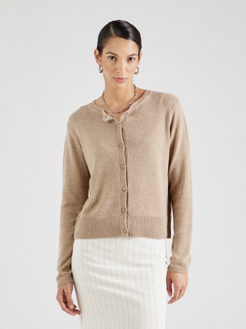 Soft Rebels Knit cardigan 'Luni' in Brown: front