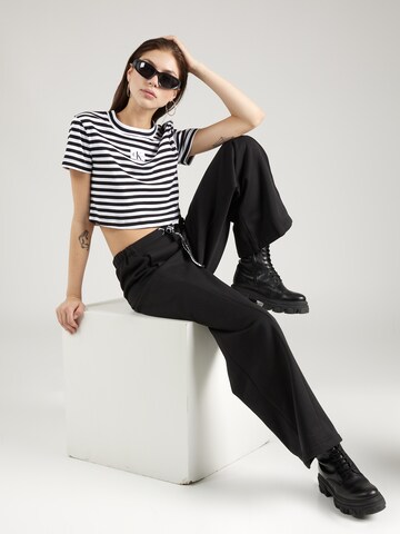 Calvin Klein Jeans Tričko – černá