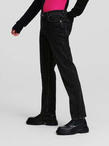 KARL LAGERFELD JEANS Regular Jeans i svart