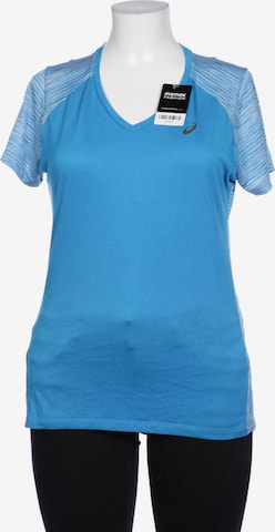 ASICS Top & Shirt in XL in Blue: front