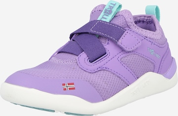 Chaussures basses 'Bergen' TROLLKIDS en violet : devant