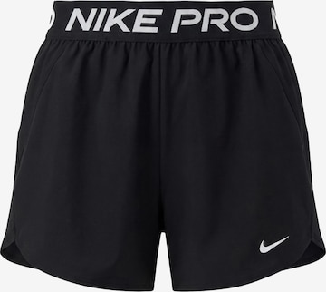 NIKE Loosefit Sporthose 'NP' in Schwarz: Vorderseite