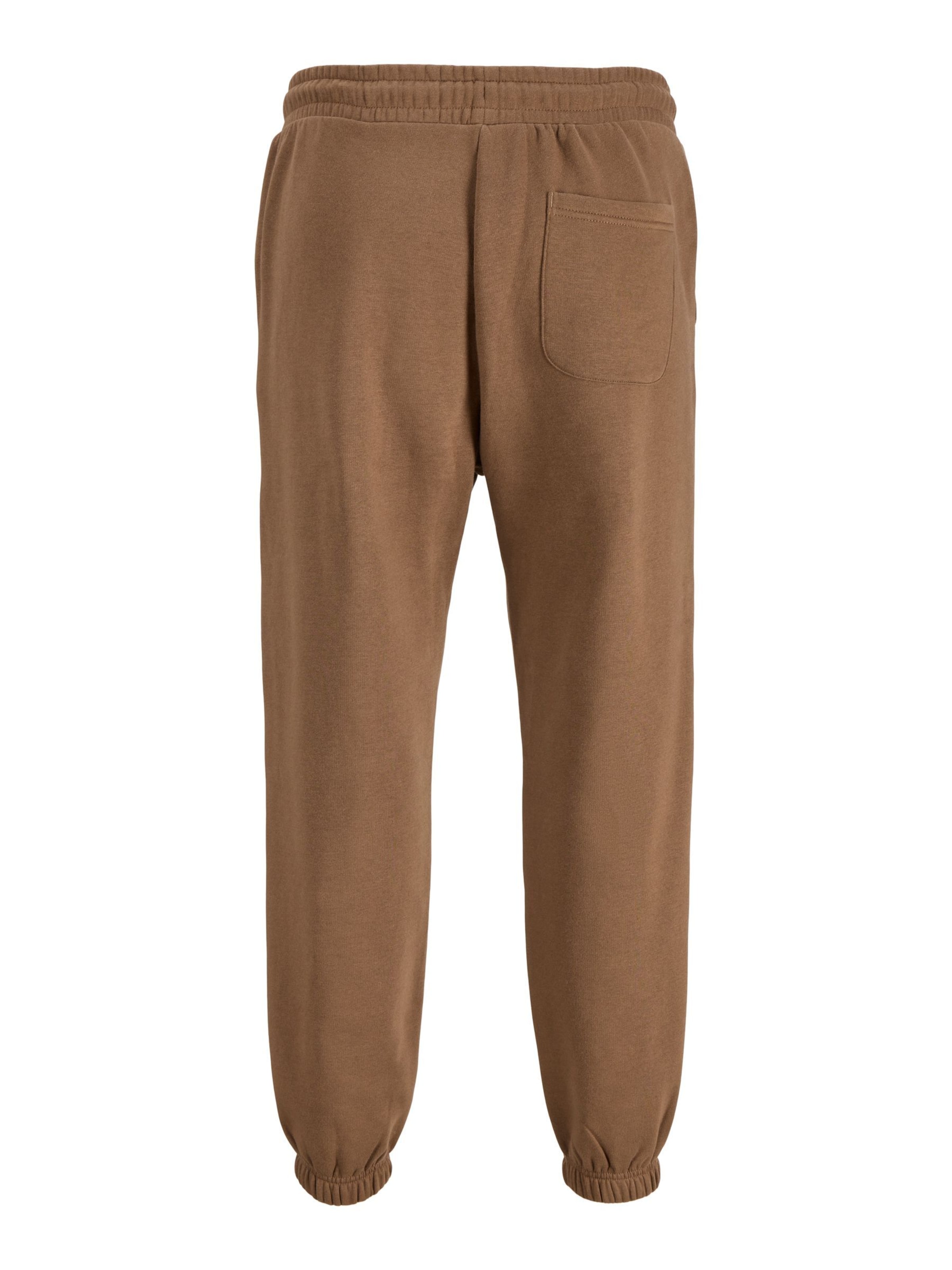 JACK & JONES Tapered Broek 'JPSTKane Soho' in Bruin