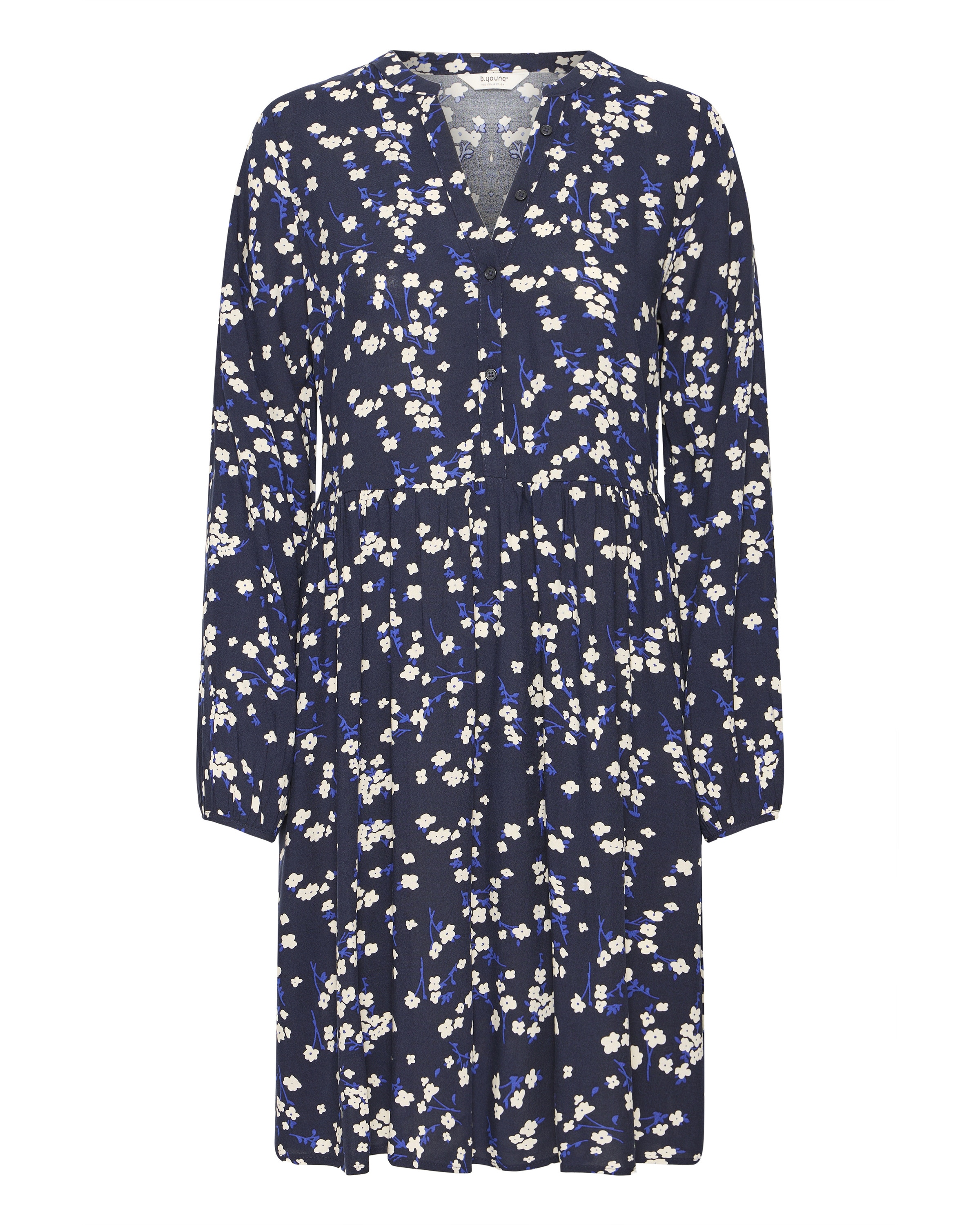 b.young Blusenkleid 'BYJosa' in Blau: Vorderseite