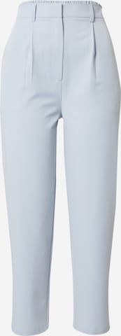 Guido Maria Kretschmer Women Pleat-Front Pants 'Pearl' in Blue: front