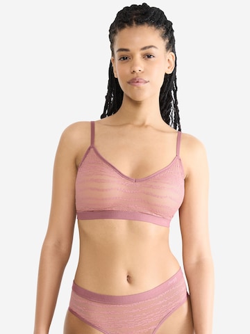 SLOGGI Bustier BH 'Evolve' in Pink: Vorderseite