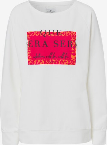 Cross Jeans Sweatshirt in White: front