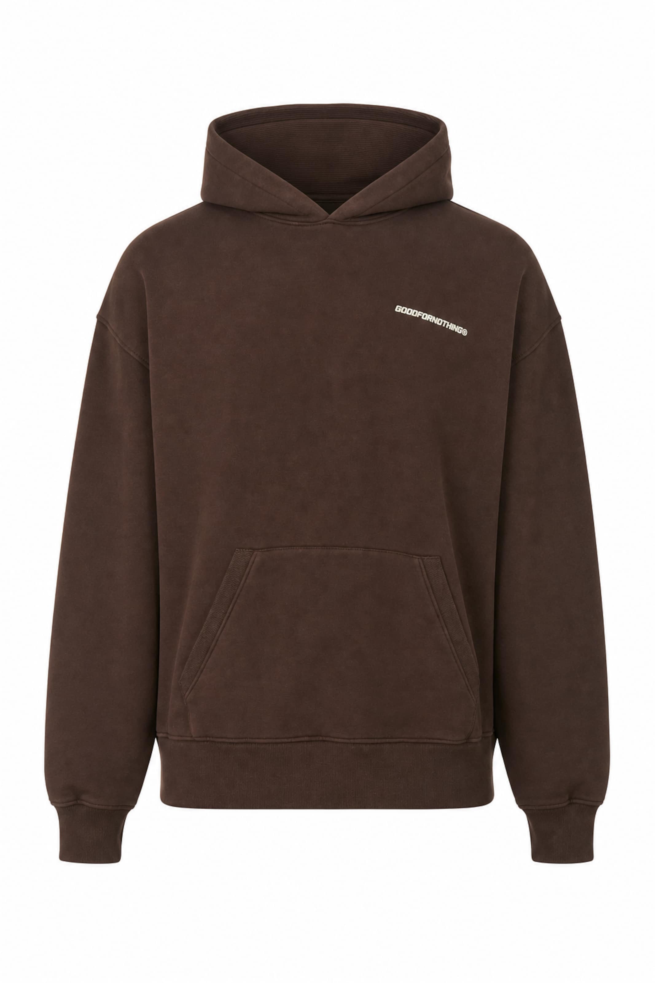 Good For Nothing Sweatshirt i brun: forside