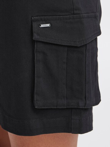 Regular Pantalon cargo 'Kvinne' Oxmo en noir