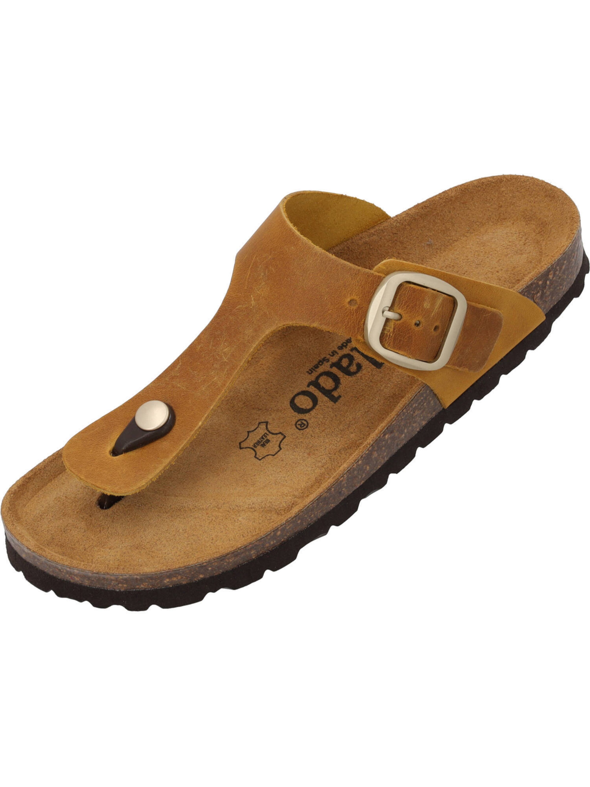 Tongs 'Kos Denka' Palado en jaune : devant