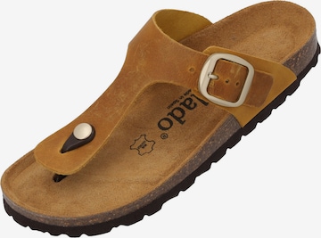 Palado Zehentrenner 'Kos Denka' in Gelb: Vorderseite