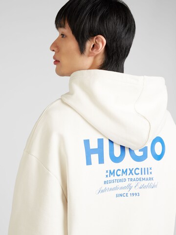 HUGO Sweatshirt 'Nazardo' in Wit