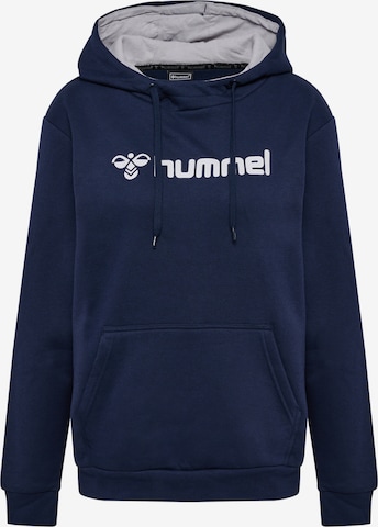 Hummel Sweatshirt 'Mover' in Blauw: voorkant