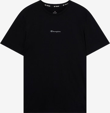 Champion Authentic Athletic Apparel Toiminnallinen paita värissä musta: etupuoli