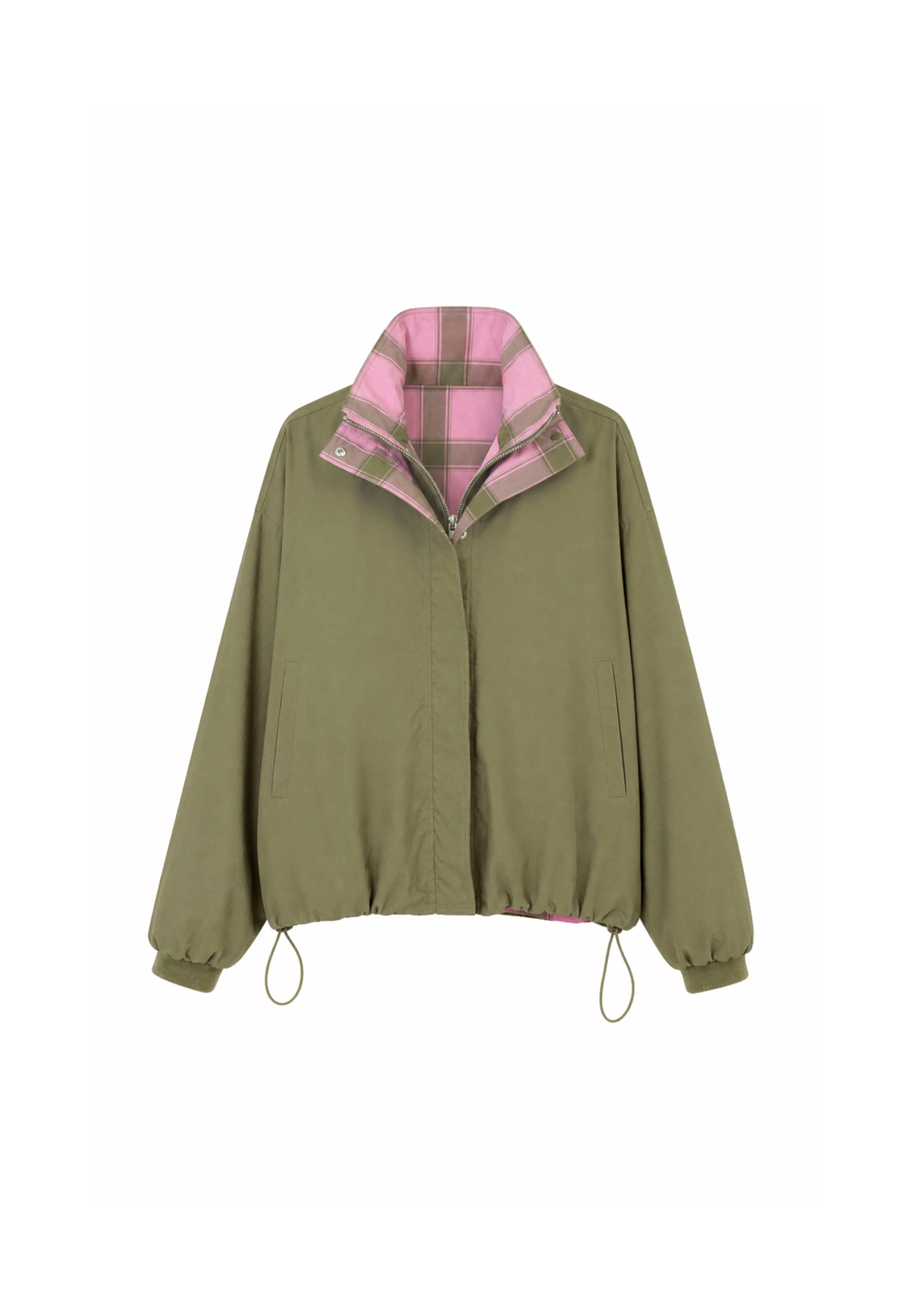 OH APRIL Jacke 'Amine' in L in oliv / rosé, Produktansicht