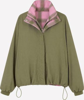OH APRIL Tussenjas 'Amine' in Groen: voorkant