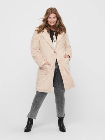 Manteau mi-saison 'Claire' ONLY Carmakoma en beige