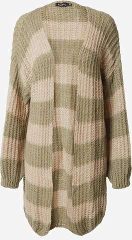 Sublevel Knit Cardigan in Green: front