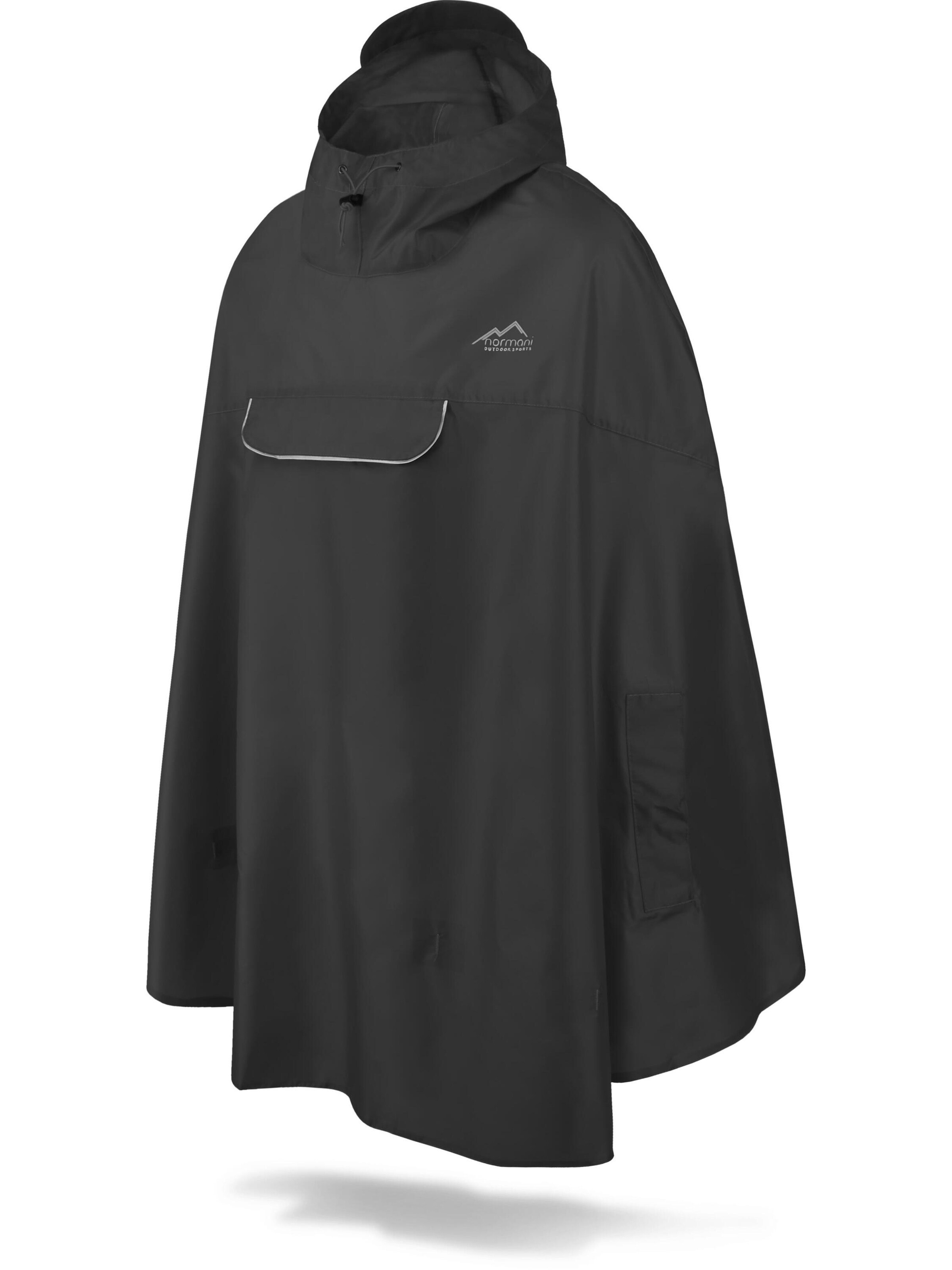 normani Functionele jas 'Cherrapunji' in Zwart