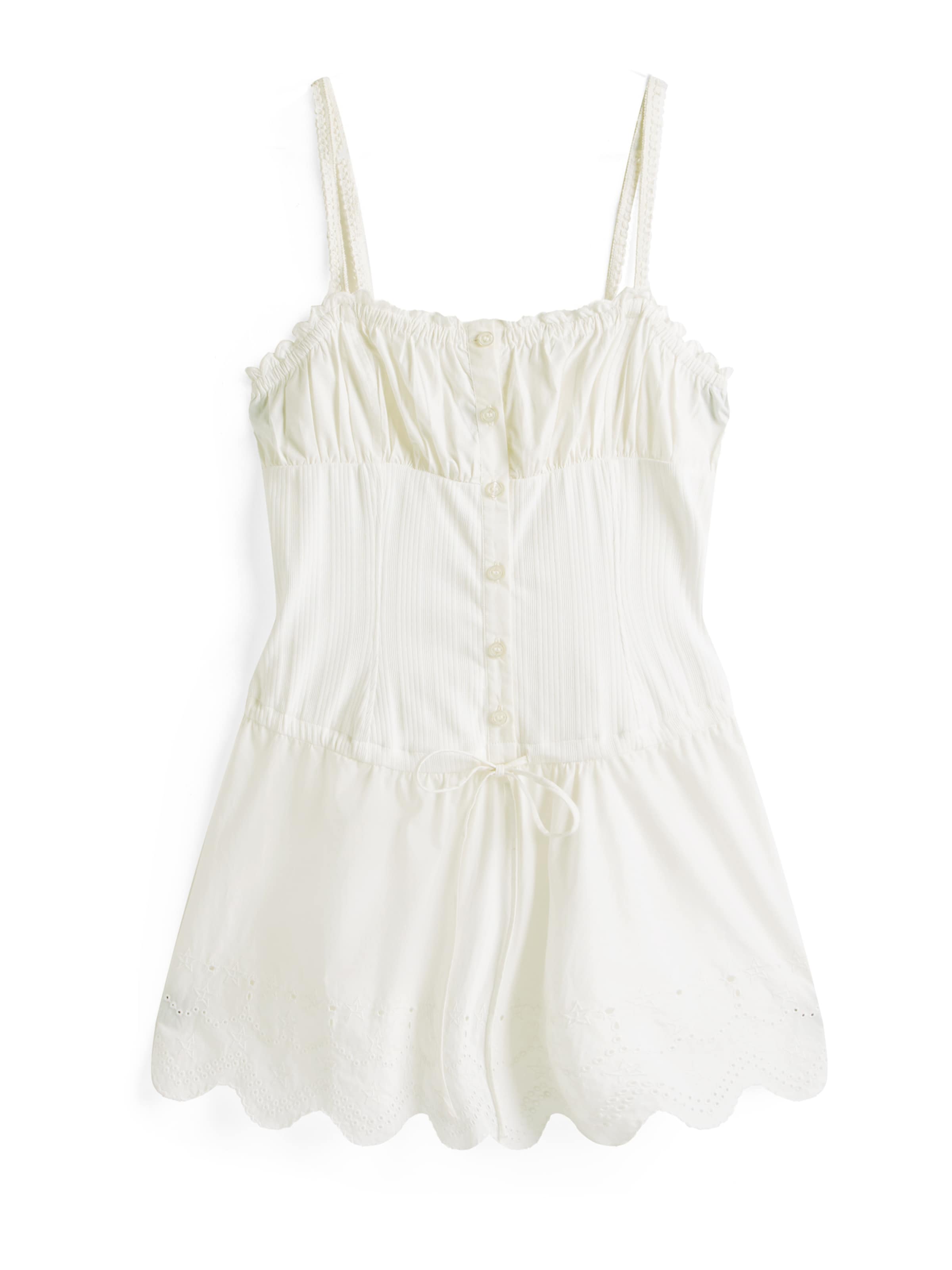 Tommy Jeans Klänning i vit: framsida